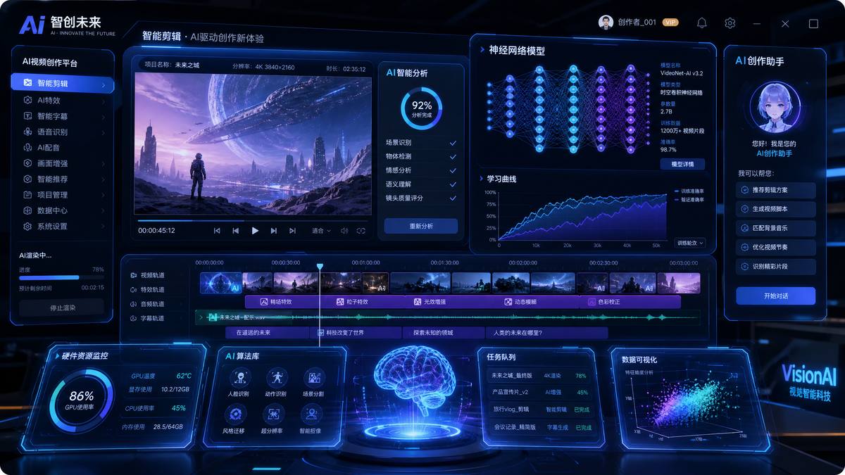 st直播视频AI视频创作工具
